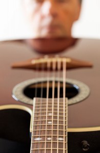 Guitar in macro