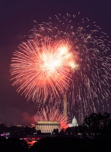 Fireworks over DC