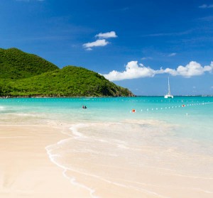 Anse Marcel beach on St Martin