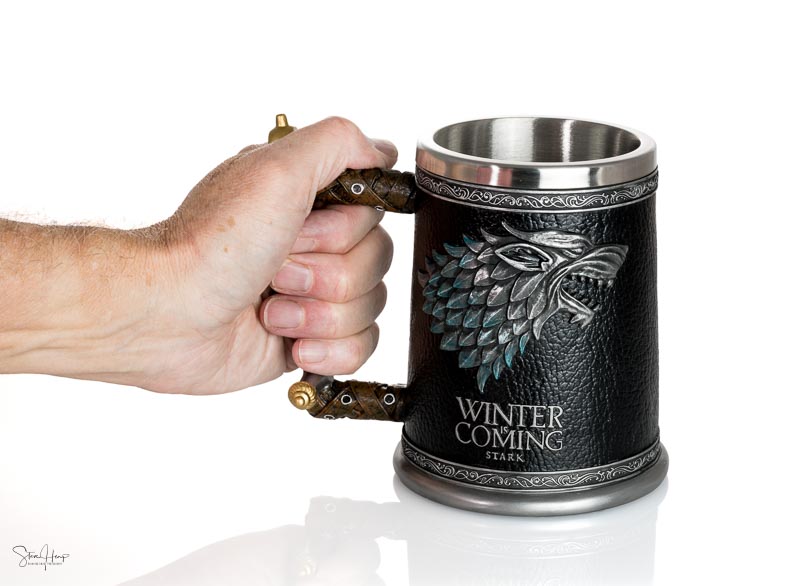 Official Winter is Coming Stark tankard from Game of Thrones ser
